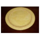 Yellow Pottery Plate
