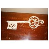 Large Decorative Pottery Key