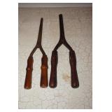 Two VTG Curling Irons