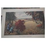 Collection of  6 Calendar Pictures from 1968