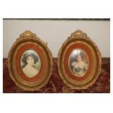 Two Victorian Framed  Pictures