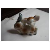 Porcelain Deer Figurine