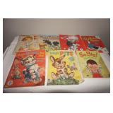 Collection of Vtg Soft Sided Books For Children