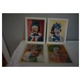 Collection of Clown Prints by Michele