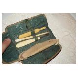 VTG Bakelite Traveling Manicure Set