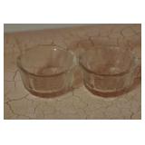 Two Clear Glass Master Salts