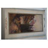 Vtg Picture of Mountain Road