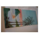 Oil on Board Painting