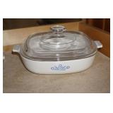 Cornflower Corning Ware 9" Baking Dish with LId