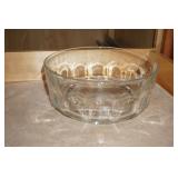 Clear Glass Serving Bowl