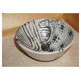 Small Pottery Bowl with a Boy Design