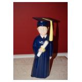 Porcelain Graduation Boy  Figurine