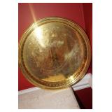 Gold Colored Serving Tray