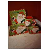 Here Comes Santa Cookies and Milk Set