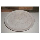 Frankoma Plate 1971 No Room in the Inn