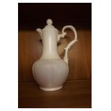 Large White Porcelain Pitcher