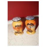 Mini Salt and Pepper Shakers  Japan Motif