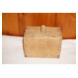 Vintage Wooden Butter Press