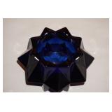 Small Blue Candle Holder