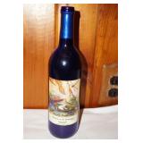 Blue Wine Bottle