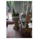 Collection of Planters and Porch Items
