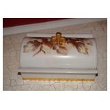 Porcelain Trinket Dish with Pine Comb Motif