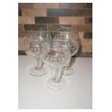 Set of 5 Mid Century Stemware