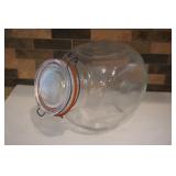 Glass Candy Jar with Sealed Lid
