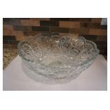 EAPCG Imperial Glass Broken Arches Punch Bowl