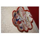 Vtg Bowl with Scalloped Edge and Geisha Scene