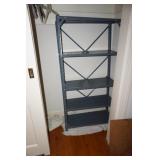 Metal Shelving Unit w 5 shelves