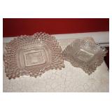 Set of Four Glass Serving Dishes