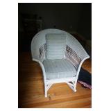 Wicker Rocker with Cushions