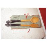 VTG Salad Set by Oneida Prestige Plate Distinction
