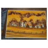 Pictures of House done in Orange