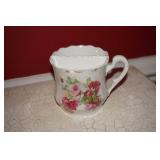 Made in Germany Shaving Cup with Flower Motif