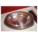 Silver-plated Oval Serving Dish