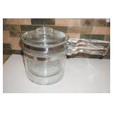 Pyrex Glass Double Broiler