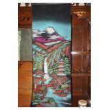 Painted Velvet Hanging Decoration  Waterfall