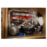 Drawer Lot of Kitchen Serving Utensils and Gadgets