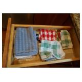 Drawer Lot of Kitchen Linens
