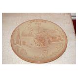 John Frank Okalahoma Collecters Clay Plate