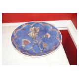 Decorative Plate with Flowers
