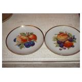 Two Decorative Fruit Plates