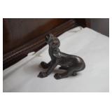 Cast Iron Howling Dog