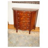 Federal Style Mahogany Chest w/ Brass Drawer Pulls