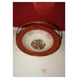 Martha & George Washington Handle Bowl
