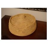 Handmade Basket with Lid