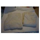 2 Lace Tablecloths