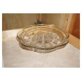 VTG Anchor Hocking Savannah Cake Stand